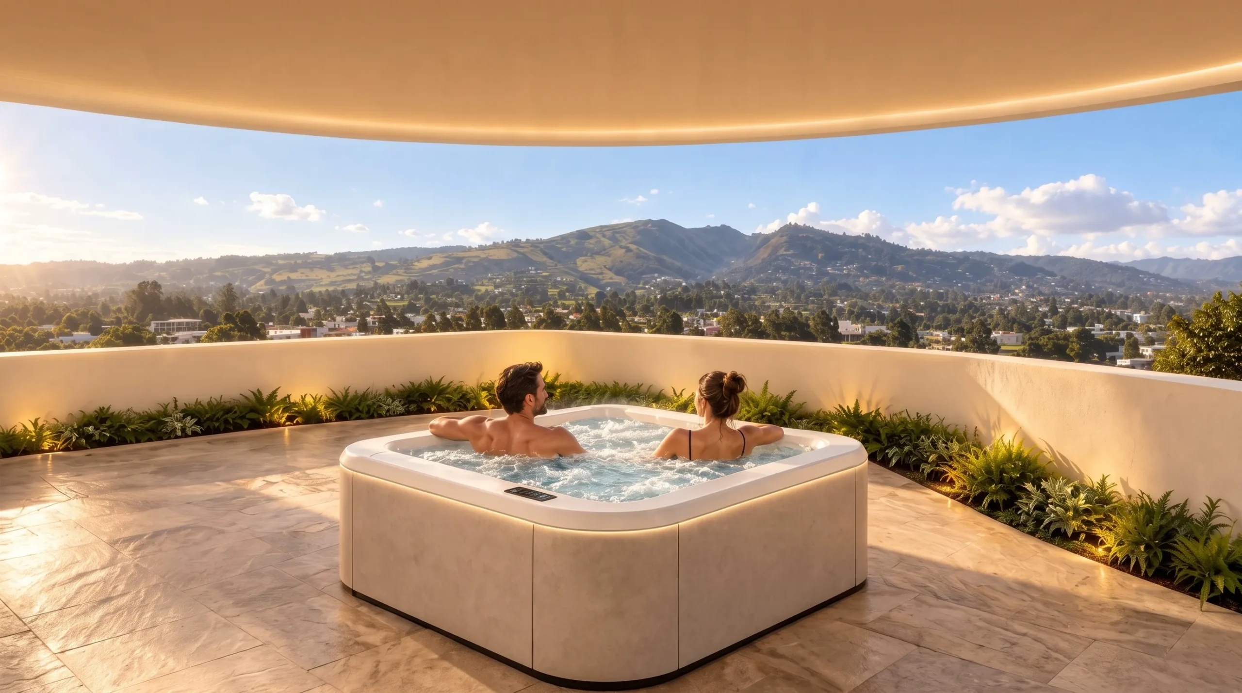 Jacuzzi y zona de relax Marquesa de Almarza